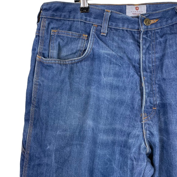 Tyndale Firefighter Fire Resistant Flame Retardant Lined Denim Jeans Made in USA - Picture 8 of 16